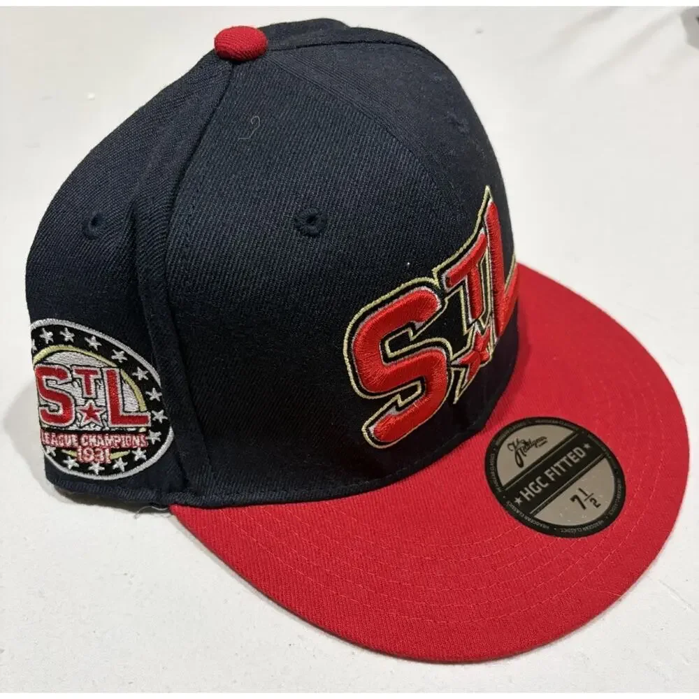 St Louis Stars Headgear Classic Fitted Hat Size 7 1/2 NWT With Hat Pin